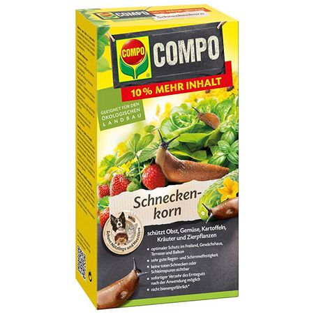 🐌 2,2kg COMPO Schneckenkorn gegen Nacktschnecken für 8,89€ (statt 22€)