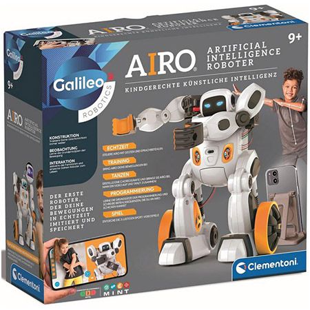 🤖 Clementoni Galileo AIRO – Mein interaktiver K.I. Roboter für 23,16€ (statt 55€)
