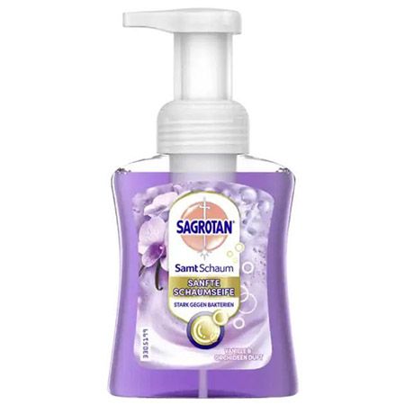 🧼 4x Sagrotan Samtschaum Vanille & Orchidee, je 250ml ab 5,85€ (statt 12€)