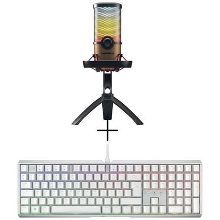 🎮 Gamer Bundle: CHERRY MX 3.1 Tastatur + UM 9.0 PRO Mikrofon für 59,99€ (statt 117€)