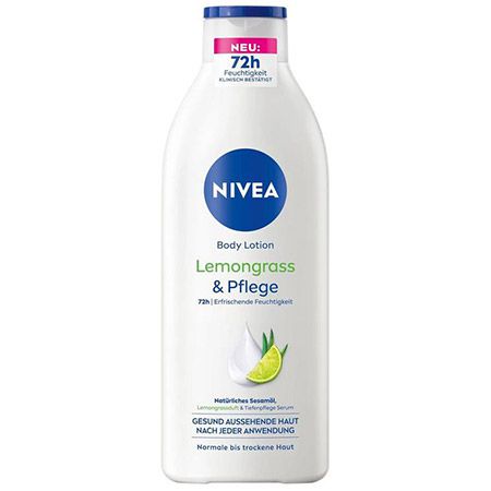 🧴 4x NIVEA Body Lotion Zitronengras & Pflege, je 400ml ab 11,85€ (statt 20€)