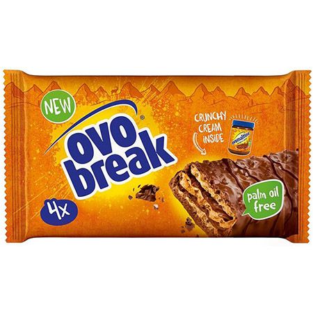 🍫 4er Pack Ovomaltine Ovo Break Waffel & Schoko-Riegel ab 4,56€ (statt 6€)