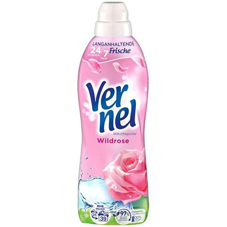 🌹 5x Vernel Weichspüler Wildrose, je 39WL ab 4,80€ (statt 10€)