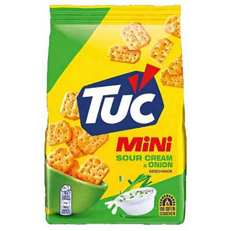 🍘 5x Tuc Mini Sour Cream & Onion Cracker ab 4,45€ (statt 10€)