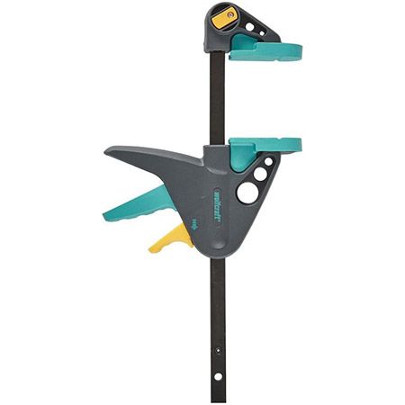 🗜️ wolfcraft EHZ 65-150 PRO Einhandzwinge, 90kg, 150mm für 13,99€ (statt 18€)