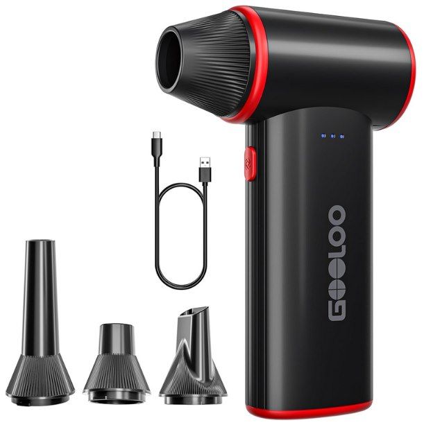 💨 Gooloo F3 elektrisches Staubgebläse mit 150.000 U/min & 5 Ah für 32,99€ (statt 40€)