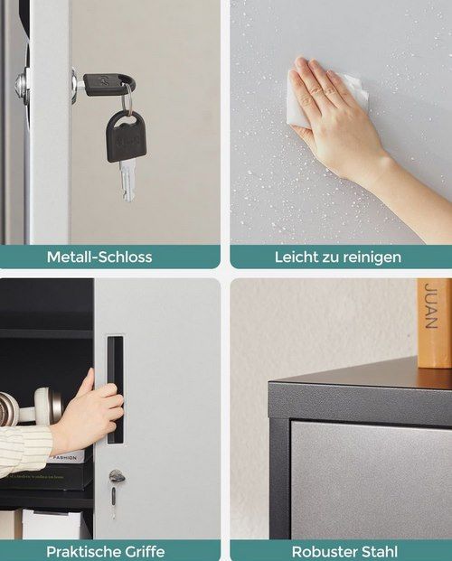 📁 SONGMICS Aktenschrank mit 5 Ebenen & verstellbaren Ablagen für 149,99€ (statt 176€)