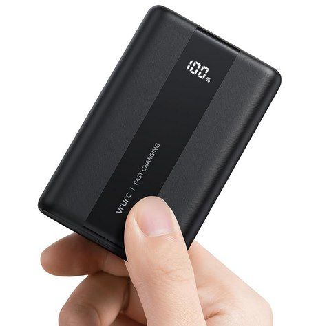 🔋 VRURC PowerBank 20.000mAh mit 22,5W QC & PD 3.0 für 14,69€ (statt 21€) 🔋 VRURC PowerBank 20.000mAh mit 22,5W QC & PD 3.0 für 14,69€ (statt 21€)