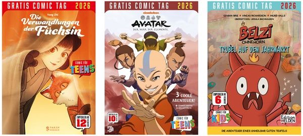 Gratis: Comic Tag 2026 am 09. Mai