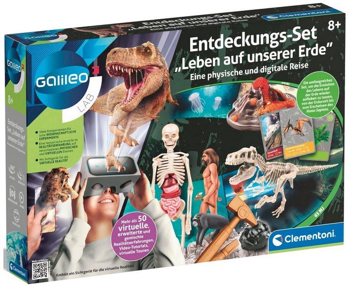 🦖 Clementoni Galileo Entdeckungs Set Leben auf unserer Erde für 13,39€ (statt 33€)