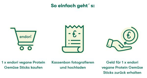 Vegane Protein Gemüse Sticks von endori gratis ausprobieren