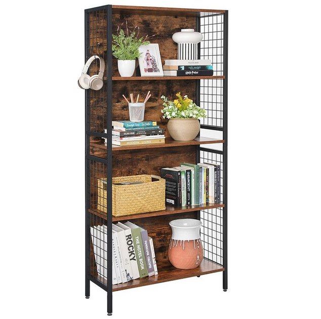 📚 VASAGLE Standregal mit 4 Ablagen für 48,99€ (statt 69€)