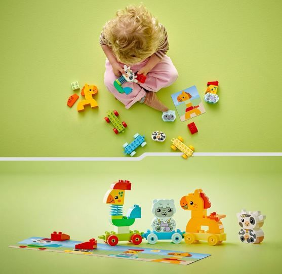 🚂 LEGO 10412 DUPLO Tierzug Set für 13,79€ (statt 18€)