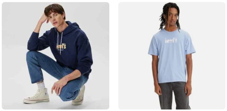 🩳 eBay:  50% Rabatt auf Levis Oberteile, Jeans & Shorts in Restgrößen