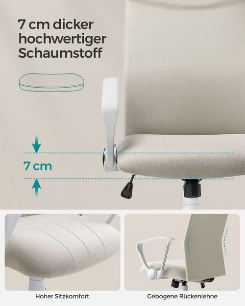 💺 SONGMICS ergonomischer Bürostuhl für 49,99€ (statt 68€)