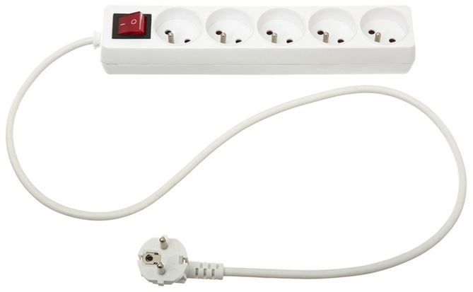 🔌 3 x 5five 5 Fach Steckdosenleiste mit Schalter ab 8,67€ (statt 21€)   2,89€ pro Stück!