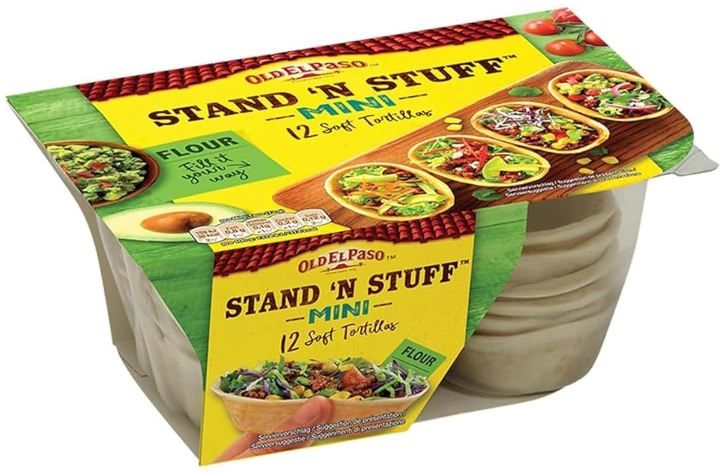 🌮 Old El Paso Mini Standn Stuff Soft Tortilla in Schalenform ab 3,32€ (statt 4€)