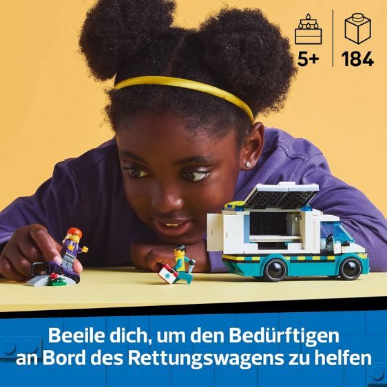 🚑 LEGO 60451 City Rettungswagen Bauset für 15,27€ (statt 19€) 🚑 LEGO 60451 City Rettungswagen Bauset für 15,27€ (statt 19€)