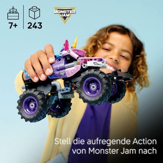 🛻 LEGO 42220 Technic Monster Jam Sparkle Smash für 19,99€ (statt 26€)