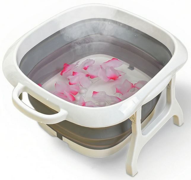 🦶🏻 ochama x J.Zao faltbare Fußbadwanne mit Massagekugeln ab 3,99€ (statt 11€)