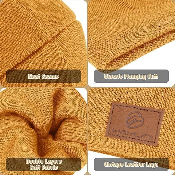 🧢 Hamuni Unisex Beanie Mütze in versch. Farben ab je 4,99€ (statt 15€)