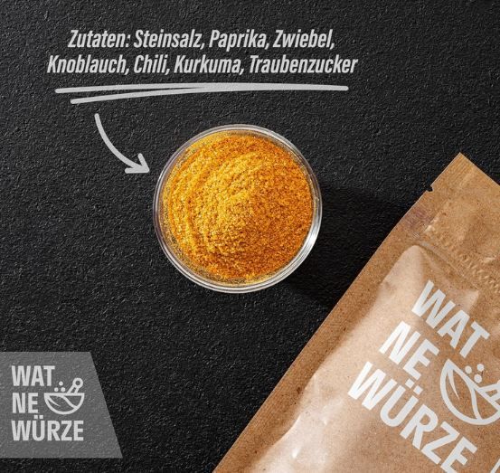 🍗 WAT NE WÜRZE Chicken Rub Hähnchengewürz, 750g ab 9,91€ (statt 14€)