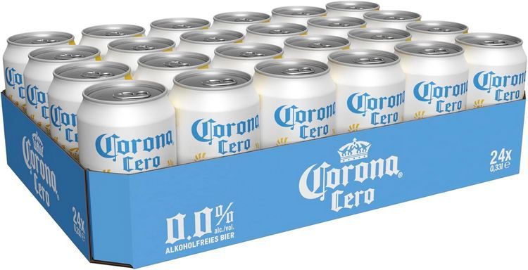 🍺 24er Pack Corona Cero 0,0% Alkoholfreies Premium Lager ab 18€ (statt 23€) 🍺 24er Pack Corona Cero 0,0% Alkoholfreies Premium Lager ab 18€ (statt 23€)