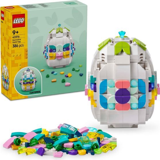 🐰 LEGO 40816 Verziertes Osterei Set für 15€ (statt 18€)