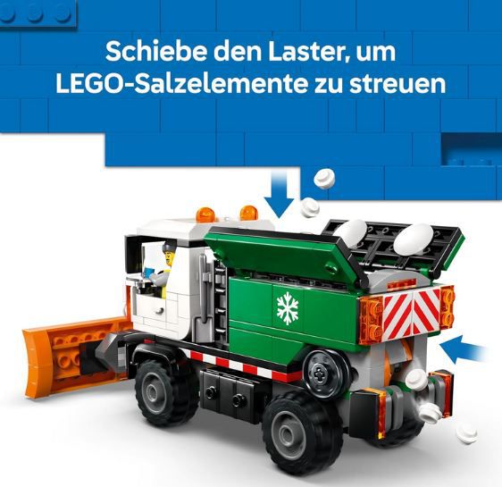 ☃️ LEGO 60490 City Schneepflug Spielzeug Set für 18,99€ (statt 23€)