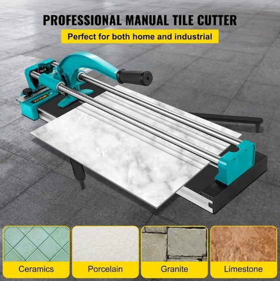 🪚 VEVOR Fliesenschneidmaschine mit einstellbarem Winkel, 35 600mm für 51,42€ (statt 70€)