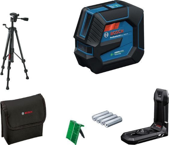 🧰 Bosch GLL 20 22 G Professional Linienlaser mit Stativ für 159,69€ (statt 176€)
