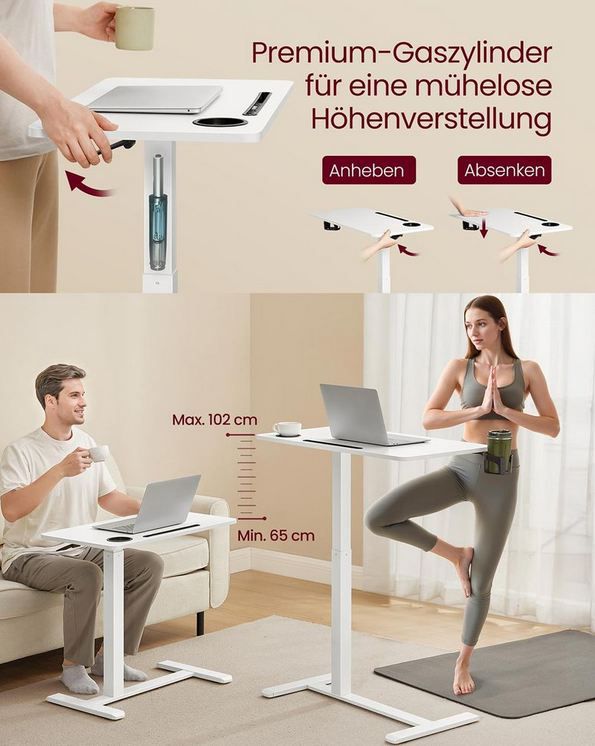 🖥️ Vasagle Mobiler Beistelltisch mit Rollen, 80 x 45cm für 47,99€ (statt 76€) 🖥️ Vasagle Mobiler Beistelltisch mit Rollen, 80 x 45cm für 47,99€ (statt 76€)