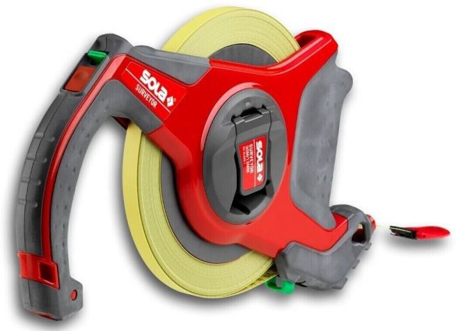 📏 Sola Surveyor SC 50 Bandmaß mit 50m Messband aus Stahl für 99,99€ (statt 123€)