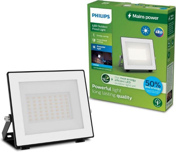 💡 Philips Lois Flutlichtstrahler, 14 Watt, 5.000K für 16,99€ (statt 22€)