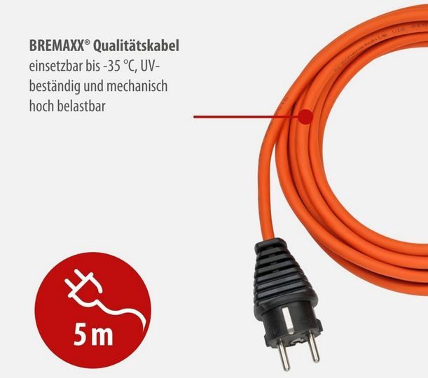 🔌 Brennenstuhl Bremaxx Verlängerungskabel, 5m für 15,96€ (statt 20€)