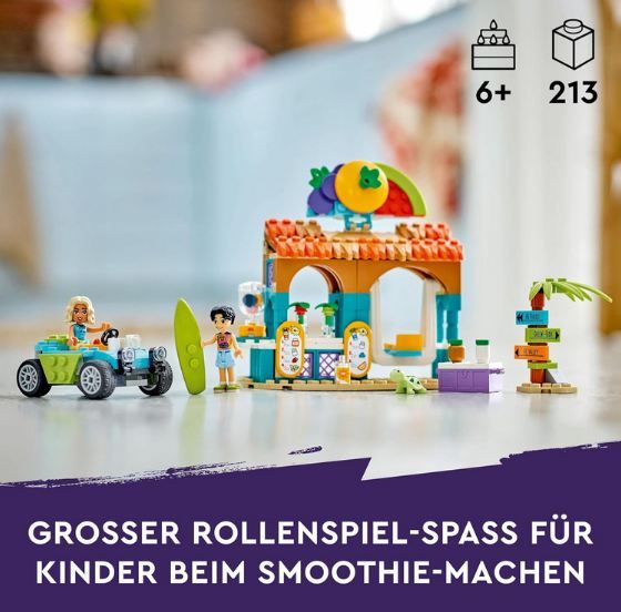 🏖️ LEGO 42625 Friends Beach Smoothie Stand Bauset für 13,99€ (statt 18€)