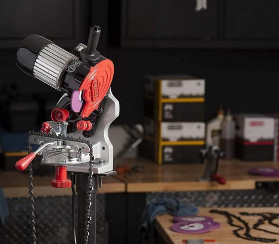 🪚 Oregon 410 230 Tisch /Wand Sägeketten Schleifmaschine für 165,65€ (statt 191€)