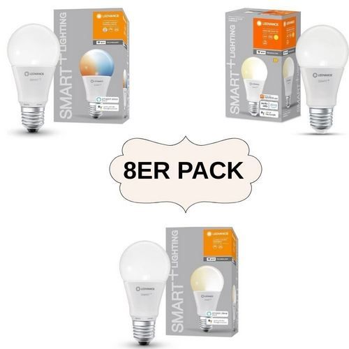 💡 8er Packs LEDVANCE SMART+ LED E27 Glühbirnen für 17,99€ (statt 36€)