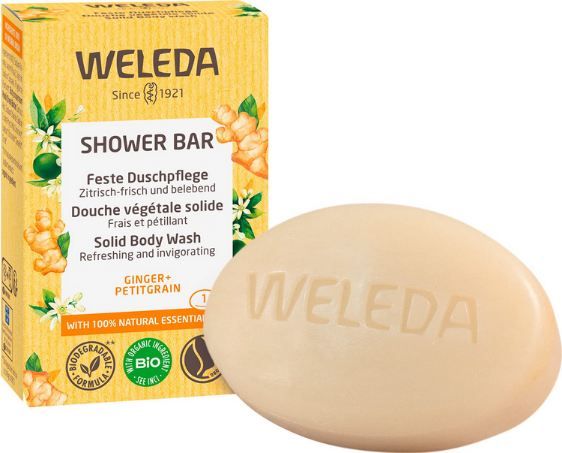 🧼 Weleda Bio Festes Duschgel mit Ingwer & Petitgrain ab 3,32€ (statt 6€)