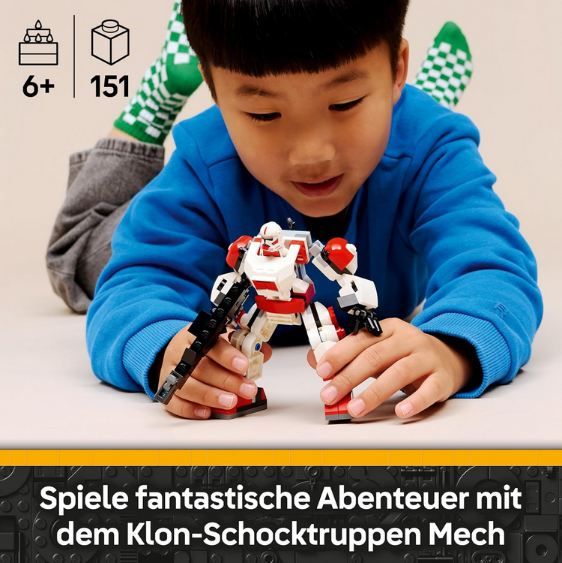 🤖 LEGO 75448 Star Wars Klon-Schocktruppen Mech für 10,99€ (statt 16€) 🤖 LEGO 75448 Star Wars Klon Schocktruppen Mech für 10,99€ (statt 16€)