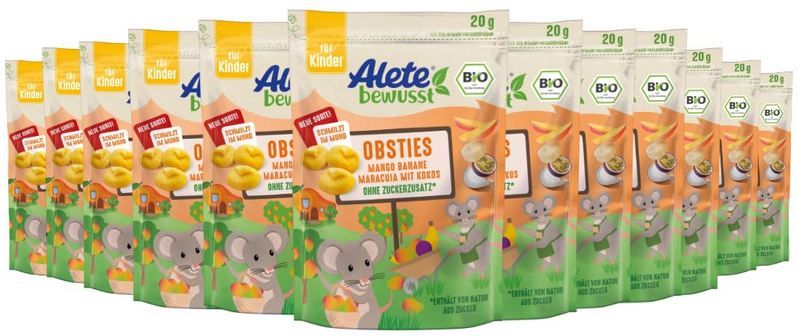 🥭 12er Pack Alete Obsties Mango Banane Maracuja & Kokos ab 18,54€ (statt 25€) 🥭 12er Pack Alete Obsties Mango Banane Maracuja & Kokos ab 18,54€ (statt 25€)