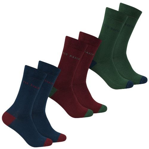 🧦 3er Pack Ted Baker Greeno Socken, 41-46 für 12,72€ (statt 19€)
