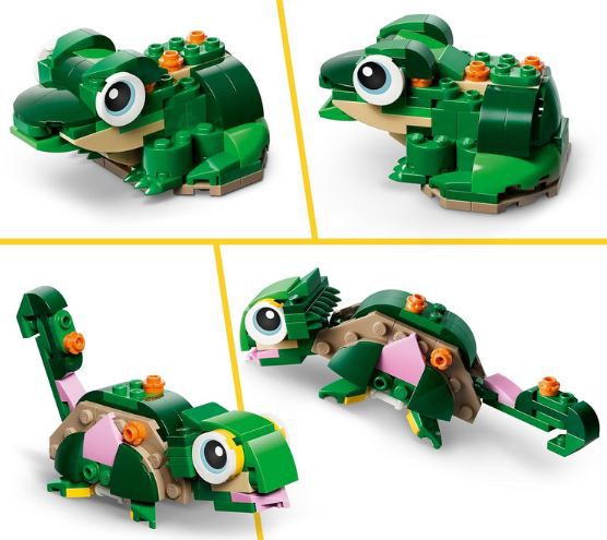 🐢 LEGO 31377 Creator 3 in 1 Set Schildkröte mit Seerose für 9,19€ (statt 12€)