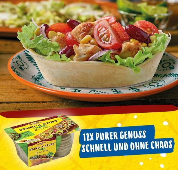 🌮 Old El Paso Mini Standn Stuff Soft Tortilla in Schalenform ab 3,32€ (statt 4€)