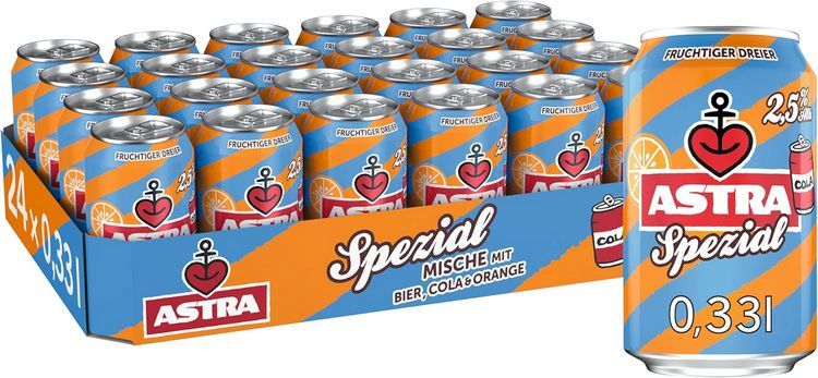 🍺 24er Pack Astra Spezial Mische vom Kiez ab 13,72€ (statt 25€)