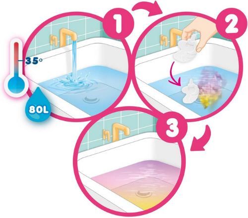 🛀🏻 INKEE Foamy Unicorn Badebombe, 60g für 2,45€ (statt 3,49€)