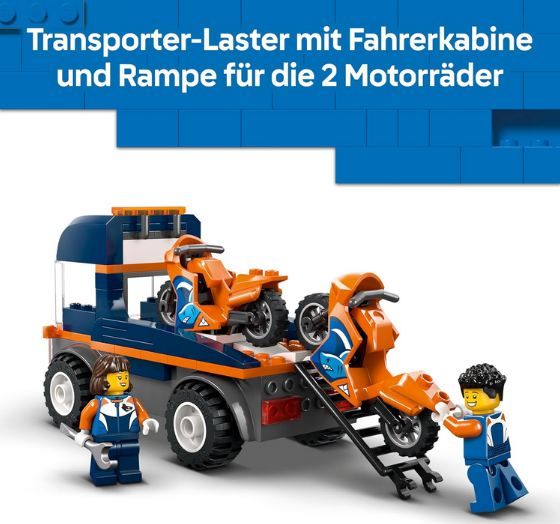 🏍️ LEGO 60491 City Motorradtransporter Bauset für 13,92€ (statt 18€) 🏍️ LEGO 60491 City Motorradtransporter Bauset für 13,92€ (statt 18€)