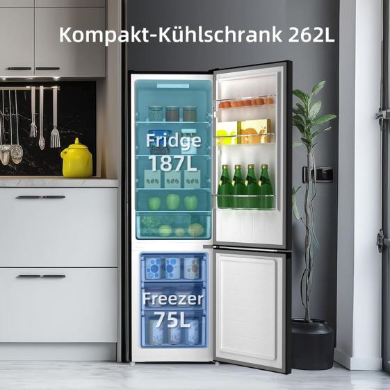 🧊 CHIQ CBM260LC Kühl- & Gefrier Kombination mit 262L für 395,99€ (statt 509€) 🧊 CHIQ CBM260LC Kühl & Gefrier Kombination mit 262L für 395,99€ (statt 509€)