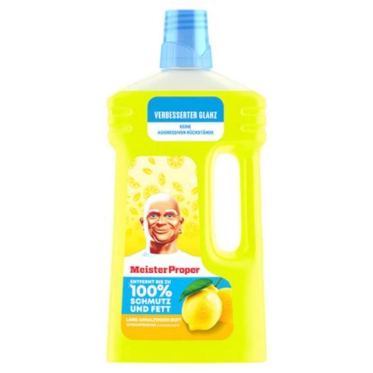 🧼 4 x 1L Meister Proper Allzweckreiniger Citrus Frisch ab 2,85€ (statt 8€) – 0,71€ pro Flasche!
