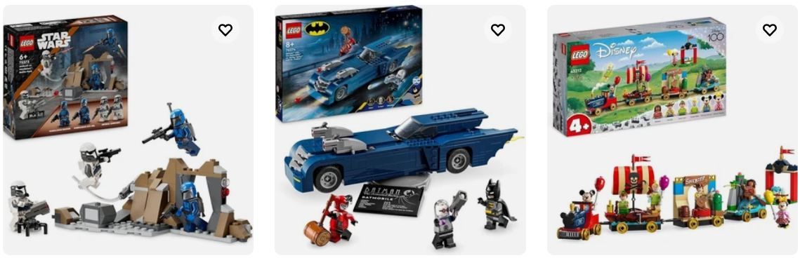 🔥 30% Rabatt ab 2 Artikeln auf LEGO Sets - Marvel, Star Wars, DC uvm. + VSK Frei! 🔥 30% Rabatt ab 2 Artikeln auf LEGO Sets Marvel, Star Wars, DC uvm. + VSK Frei!